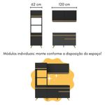 cozinha-compacta-com-bancada-americana-mesa-veneza-multimoveis-mp2211-preto-dourado