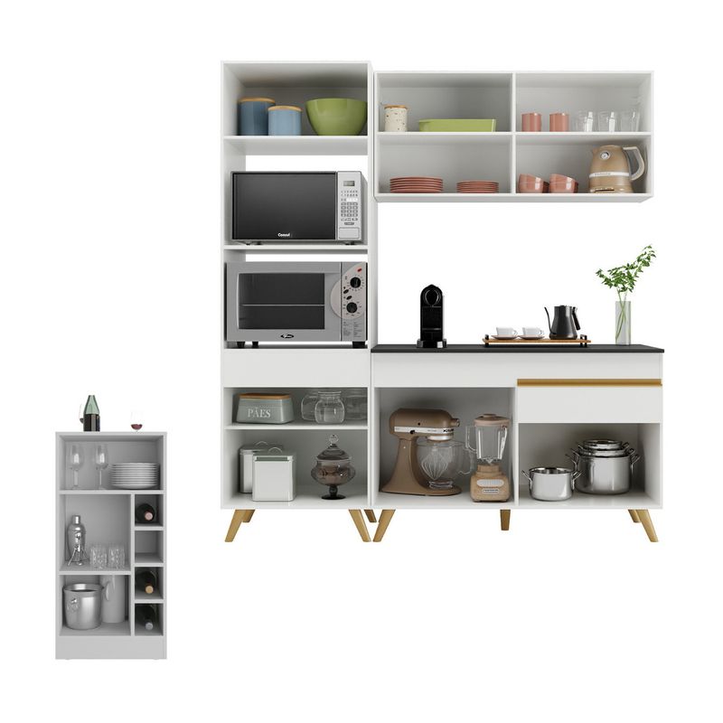 cozinha-compacta-com-bancada-americana-mesa-veneza-multimoveis-mp2211-branco-dourado