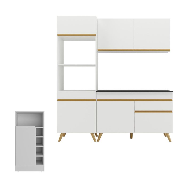 cozinha-compacta-com-bancada-americana-mesa-veneza-multimoveis-mp2211-branco-dourado