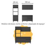 cozinha-compacta-com-bancada-americana-mesa-veneza-multimoveis-mp2211-preto