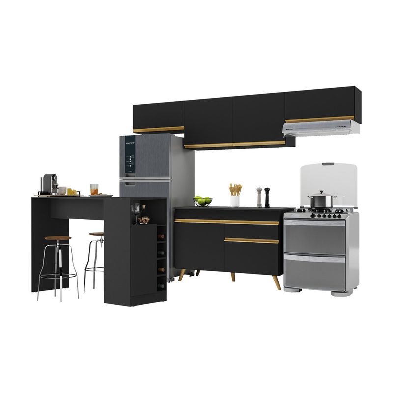 armario-de-cozinha-modulado-com-bancada-veneza-multimoveis-mp2212-preto-dourado