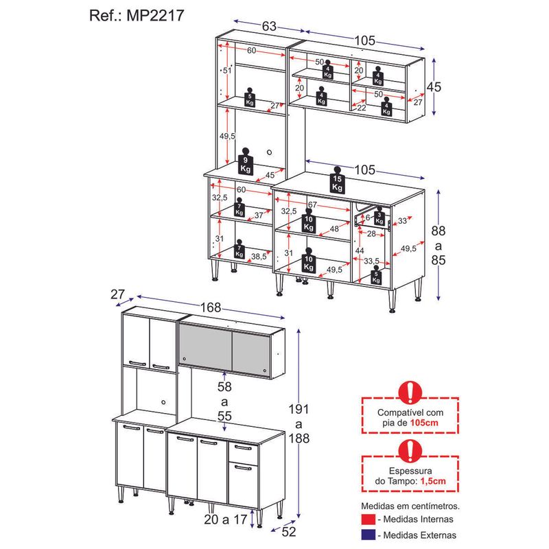 armario-de-cozinha-compacta-com-balcao-para-pia-siena-multimoveis-mp2217-branco