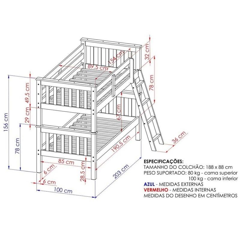 beliche-de-solteiro-madeira-macica-para-colchao-88-x-188-cm-multimoveis-cr35206-mel