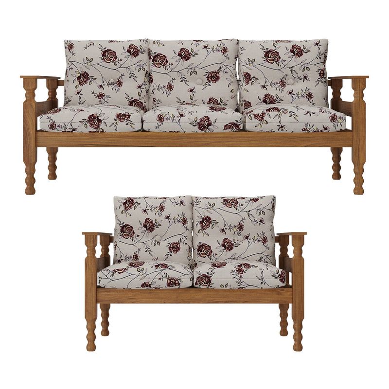 jogo-de-sofa-madeira-macica-2-e-3-lugares-liz-multimoveis-cr7004-imbuia-floral-rosa