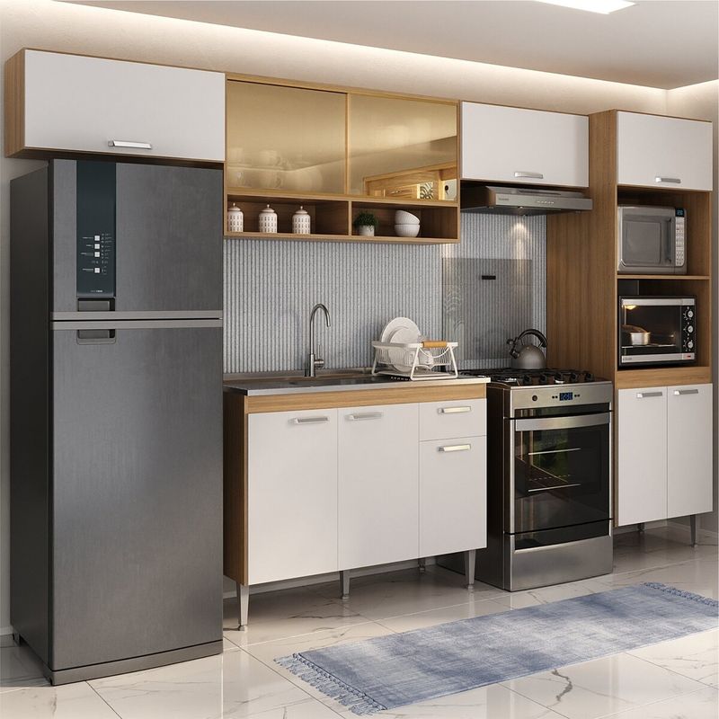 armario-de-cozinha-completa-com-gabinete-pia-e-torre-quente-paris-multimoveis-mp2223-rustic-branco