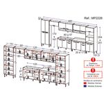 cozinha-completa-modulada-7-pcs-com-armario-e-balcao-de-pia-paris-multimoveis-mp2226-rustic-branco