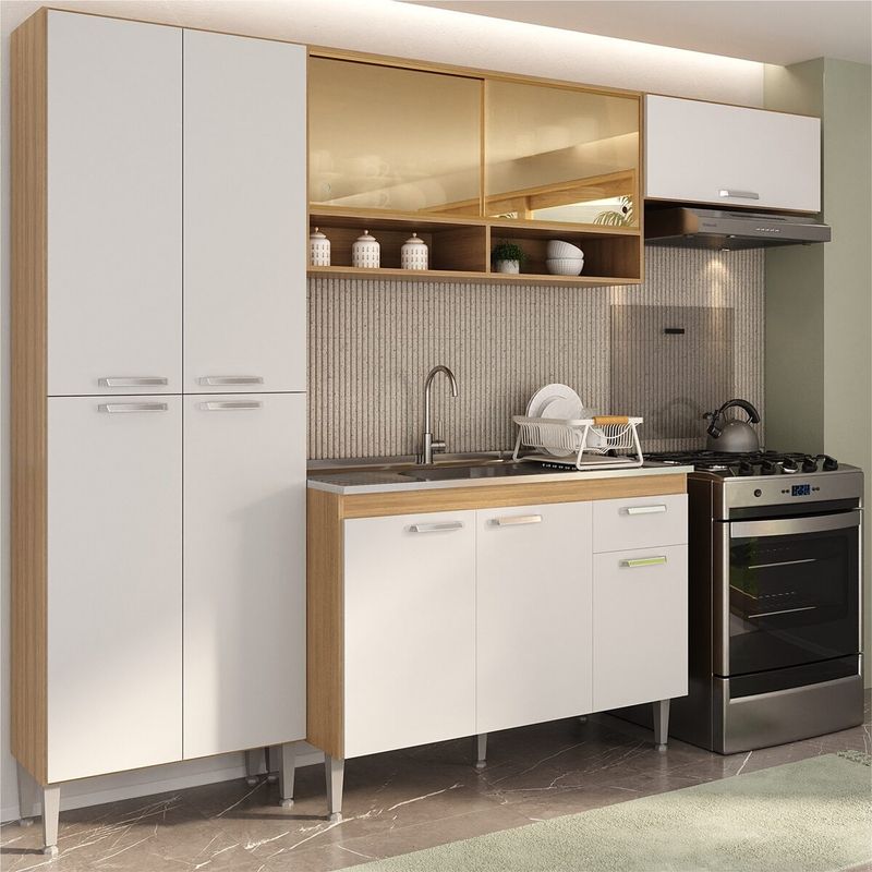 armario-de-cozinha-compacta-com-balcao-para-pia-e-paneleiro-paris-multimoveis-mp2229-rustic-branco