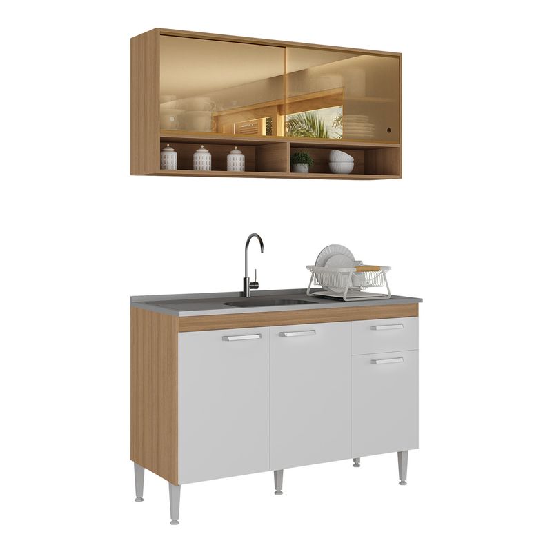 kit-armario-cozinha-compacta-120cm-com-balcao-para-pia-paris-multimoveis-mp2232-rustic-branco