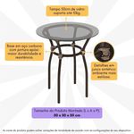 mesa-de-centro-jardim-area-de-lazer-50cm-vidro-e-aco-com-junco-sintetico-multimoveis-cr8004-cafe-mesclado