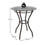 mesa-de-jardim-area-de-lazer-60cm-vidro-e-aco-com-junco-sintetico-multimoveis-cr8005-cafe-mesclado