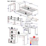 conjunto-quarto-bicama-com-colchao-e-bau-prateleira-escrivaninha-multimoveis-mp4228-branco-rustic