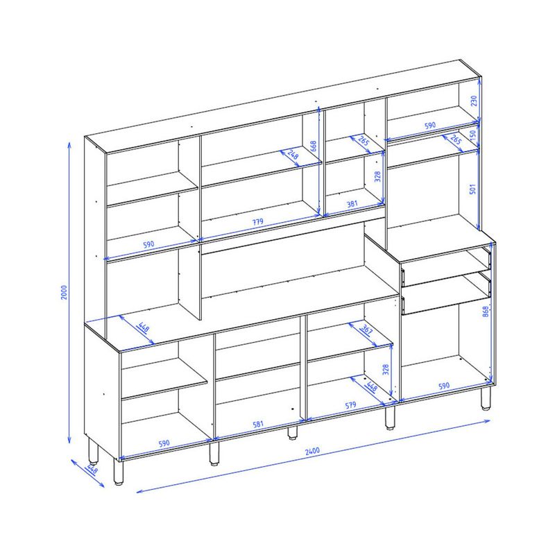 armario-cozinha-compacta-com-8-portas-e-2-gavetas-multimoveis-cr20250-carvalho-nature-off-white