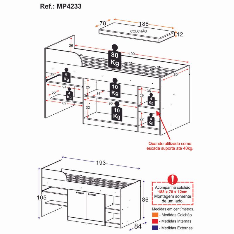 cama-solteiro-multifuncional-com-colchao-incluso-2-portas-e-escrivaninha-multimoveis-mp4233-branco