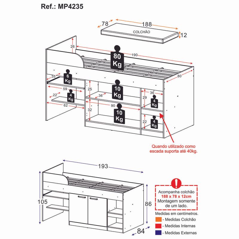 cama-solteiro-multifuncional-com-colchao-incluso-2-portas-e-escrivaninha-multimoveis-mp4235-branco