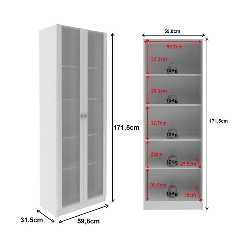 armario-estante-com-2-portas-de-vidro-multimoveis-cr25069-branco