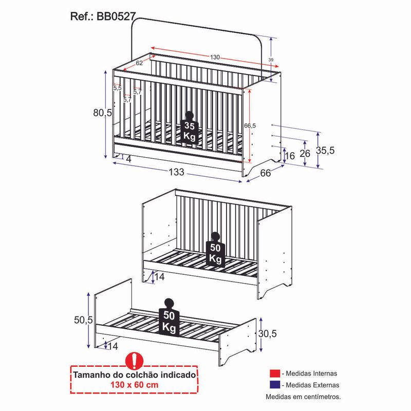 berco-3-em-1-para-colchao-60x130cm-pipoca-multimoveis-bb0527-branco