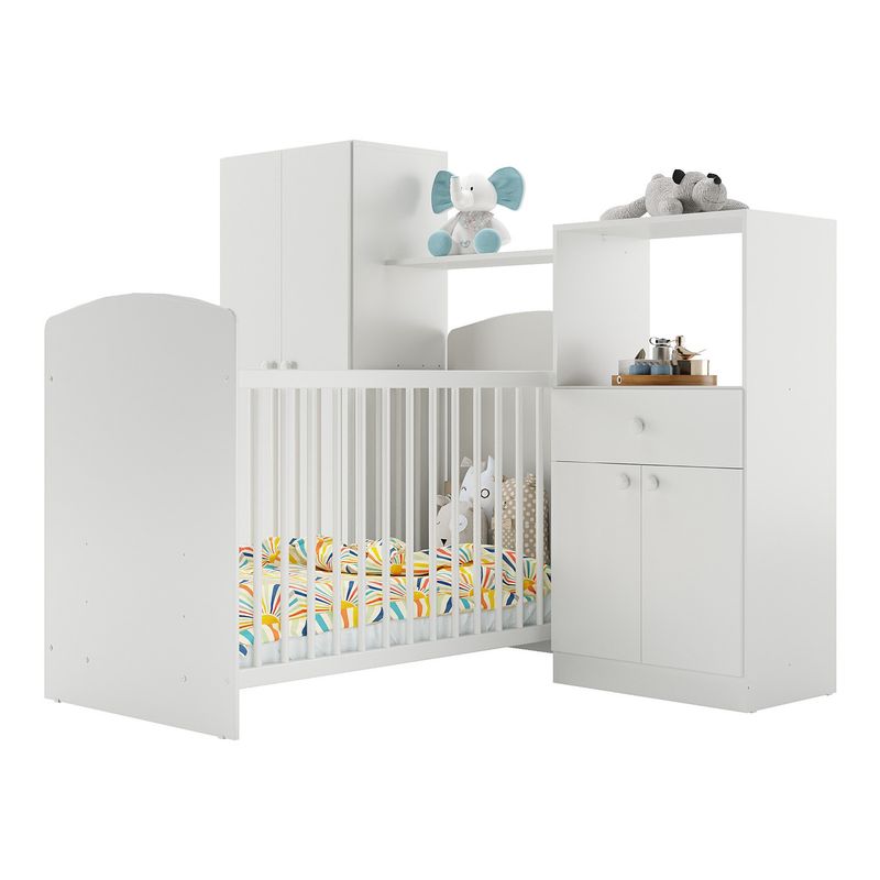 quarto-infantil-completo-com-berco-e-armarios-gominha-multimoveis-bb2869-branco