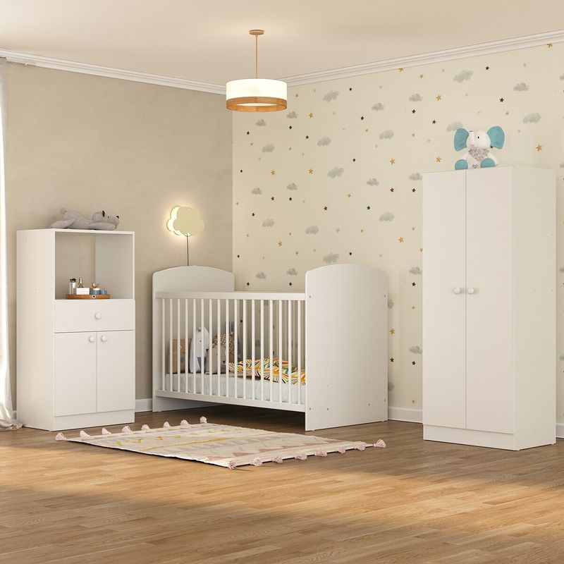 quarto-infantil-completo-com-berco-e-armarios-gominha-multimoveis-bb2869-branco