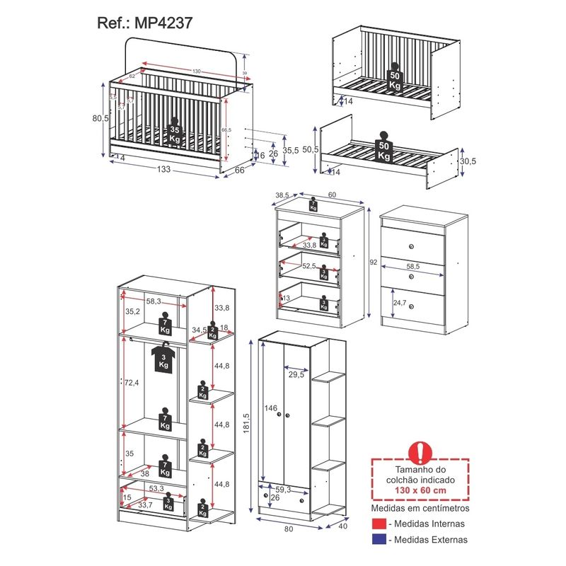 quarto-infantil-completo-doce-de-leite-multimoveis-mp4237-madeirado-branco