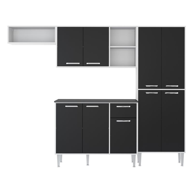 armario-de-cozinha-compacta-e-balcao-com-tampo-coimbra-multimoveis-preto-branco