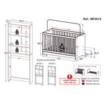 quarto-infantil-com-berco-3x1-nina-multimoveis-branco