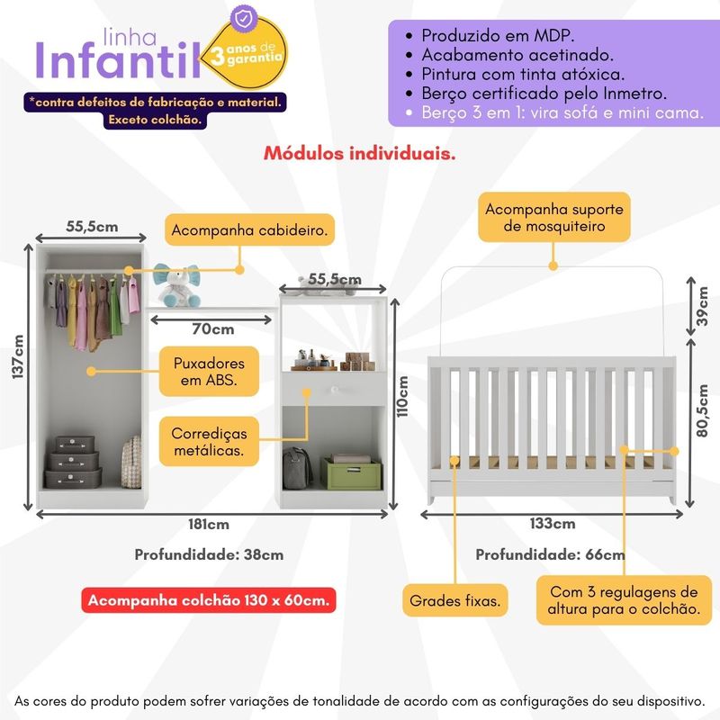 quarto-infantil-com-berco-3-em-1-e-colchao-incluso-luiza-multimoveis-branco