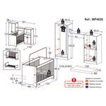 quarto-infantil-com-berco-3-em-1-e-colchao-incluso-luiza-multimoveis-branco