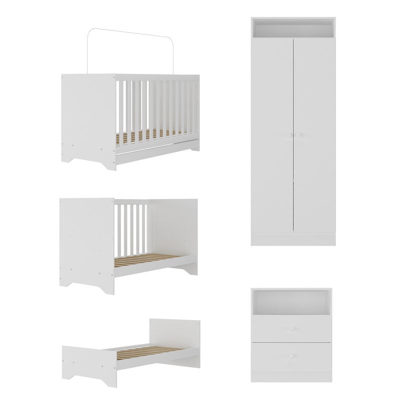 quarto-infantil-completo-com-colchao-incluso-encanto-multimoveis-branco