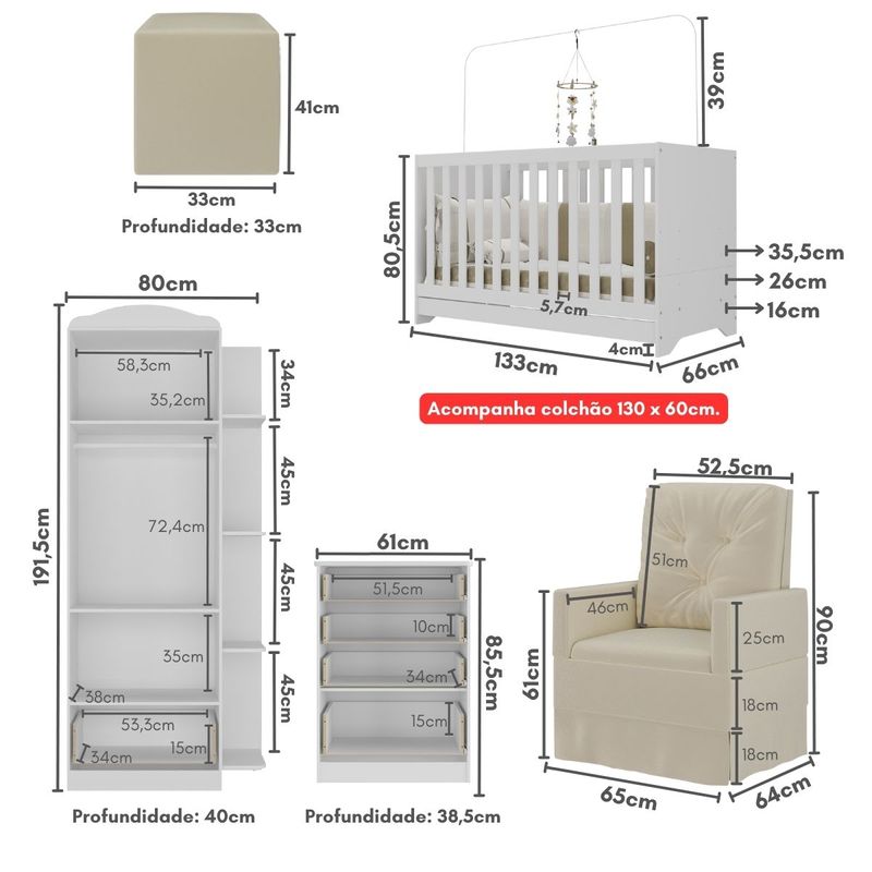 quarto-completo-com-colchao-poltrona-amamentacao-puff-joao-e-maria-multimoveis-mp4104-branco-bege