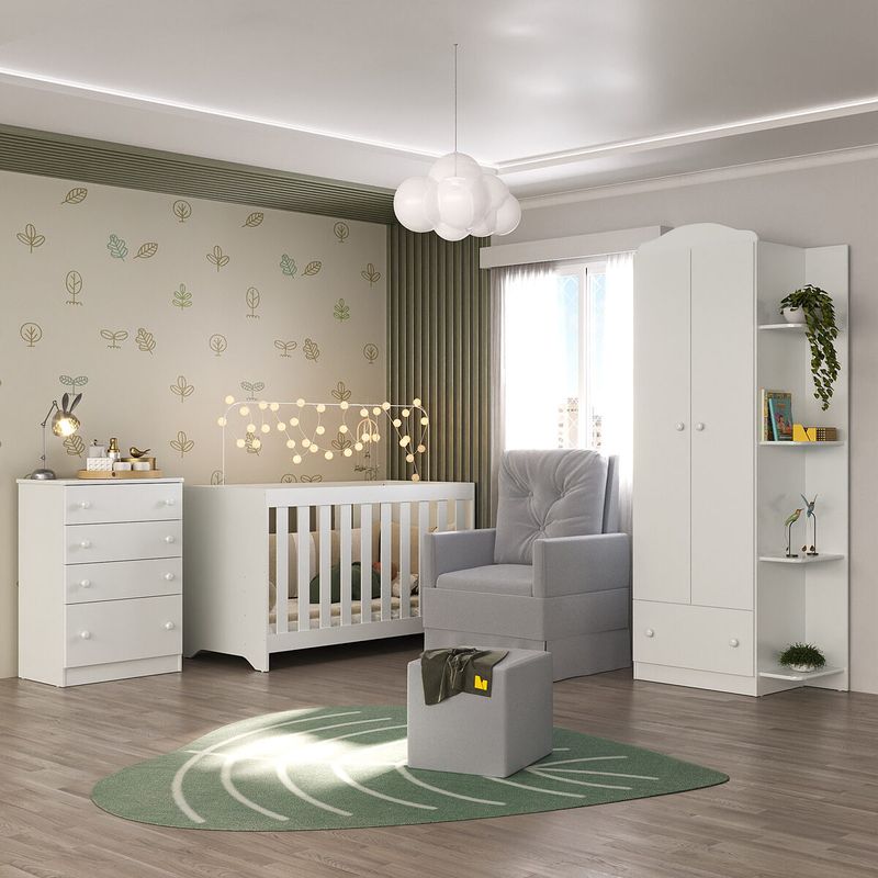 quarto-completo-com-colchao-poltrona-amamentacao-puff-joao-e-maria-multimoveis-mp4104-branco-cinza