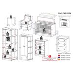 quarto-completo-com-colchao-poltrona-amamentacao-puff-joao-e-maria-multimoveis-mp4104-branco-cinza