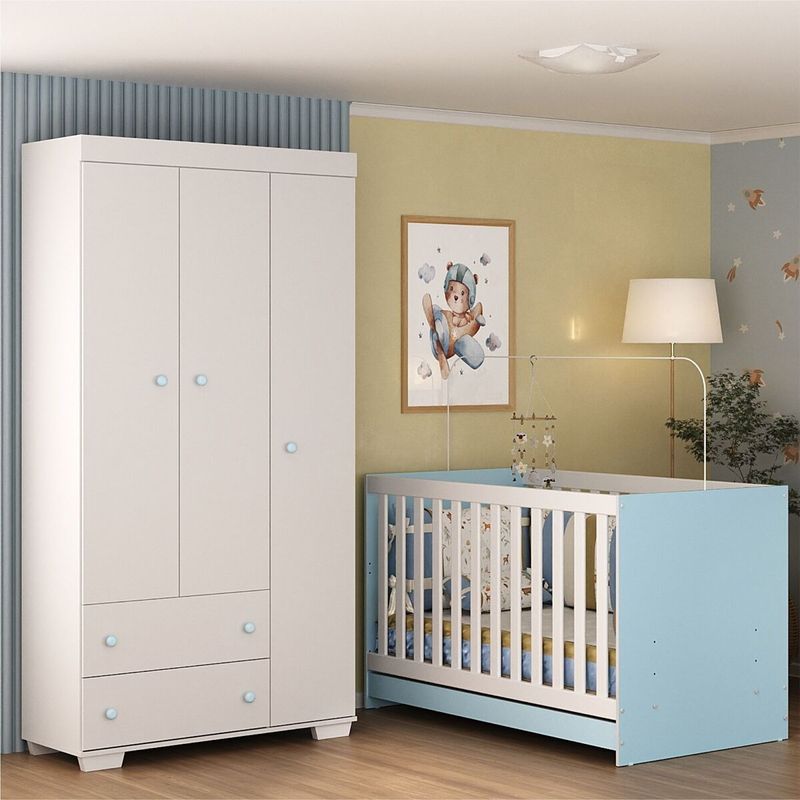 quarto-infantil-com-berco-colchao-incluso-e-guarda-roupas-algodao-doce-multimoveis-mp4248-branco-azul