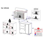 quarto-infantil-com-berco-3-em-1-e-comoda-algodao-doce-multimoveis-mp4249-branco