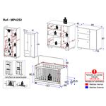 quarto-infantil-completo-algodao-doce-multimoveis-mp4252-branco-azul