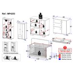 quarto-infantil-completo-com-colchao-incluso-algodao-doce-multimoveis-mp4253-branco
