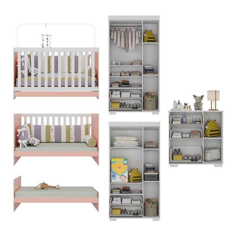 quarto-infantil-completo-com-colchao-incluso-algodao-doce-multimoveis-mp4253-branco-rosa