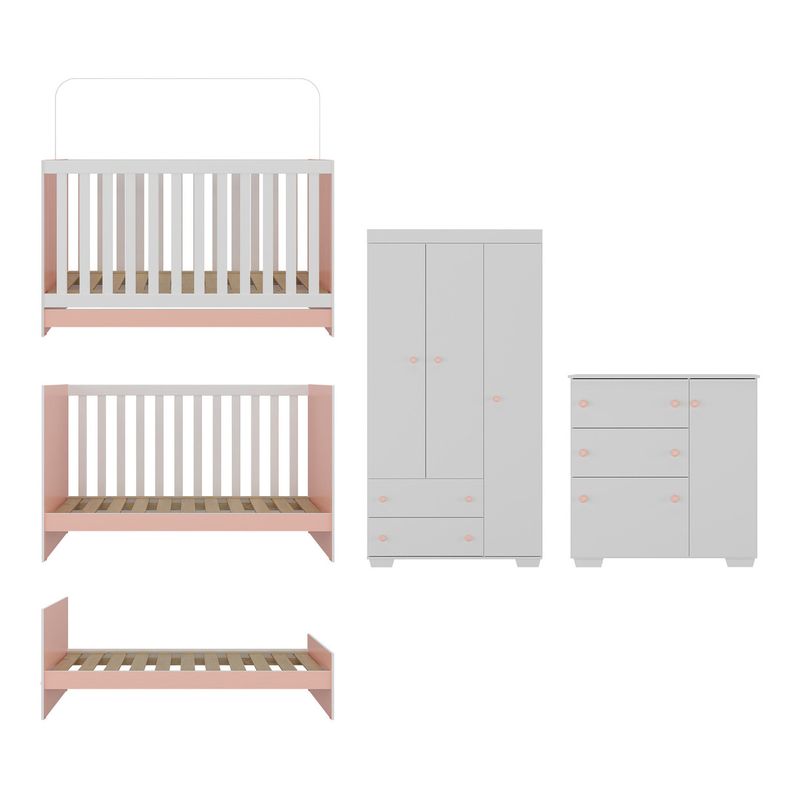 quarto-infantil-completo-com-colchao-incluso-algodao-doce-multimoveis-mp4253-branco-rosa