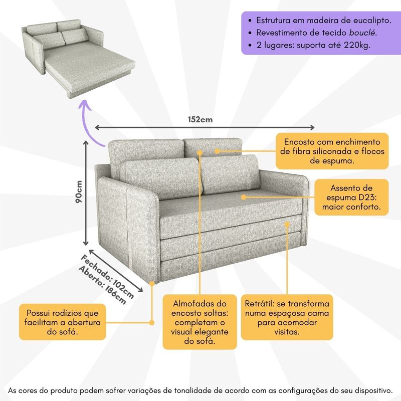 sofa-cama-152cm-2-lugares-com-tecido-boucle-multimoveis-cr45256-mescla