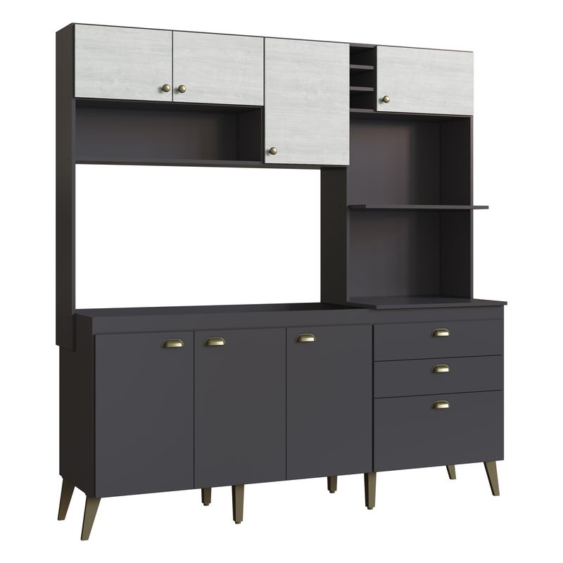 armario-de-cozinha-compacta-186-5cm-com-torre-quente-e-gabinete-pia-multimoveis-cr20283-grafite-snow
