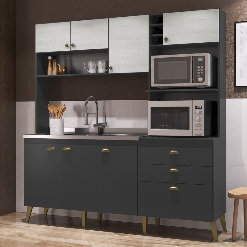 armario-de-cozinha-compacta-186-5cm-com-torre-quente-e-gabinete-pia-multimoveis-cr20283-grafite-snow