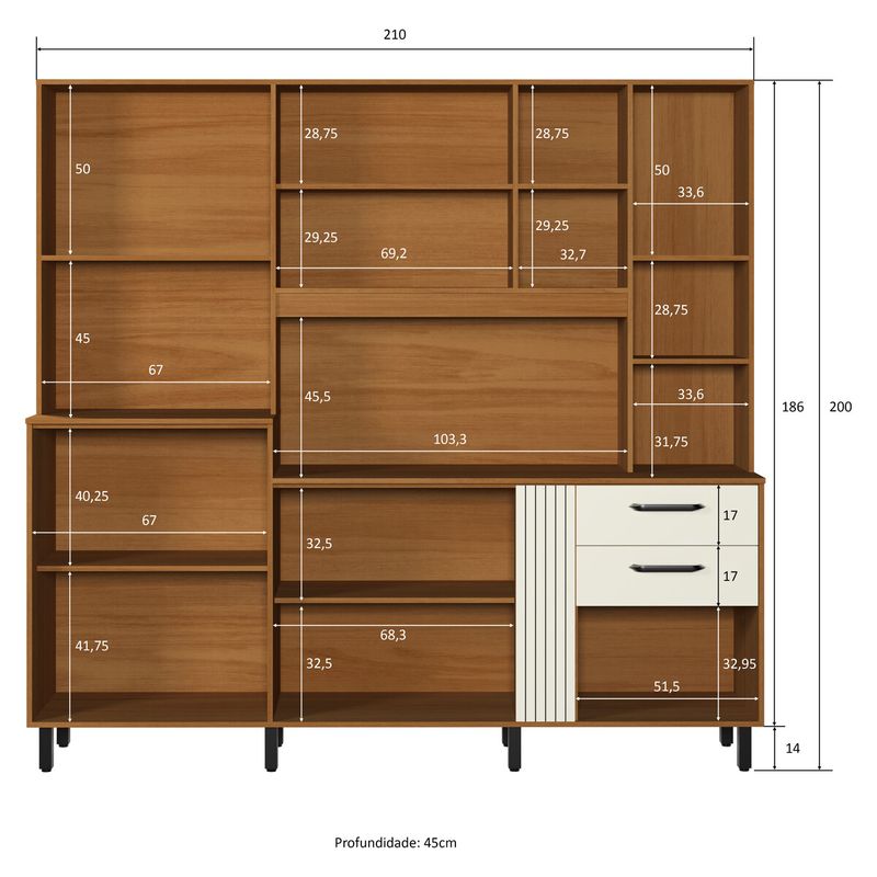 armario-de-cozinha-compacta-210cm-com-10-portas-e-2-gavetas-multimoveis-cr20288-nature-champanhe