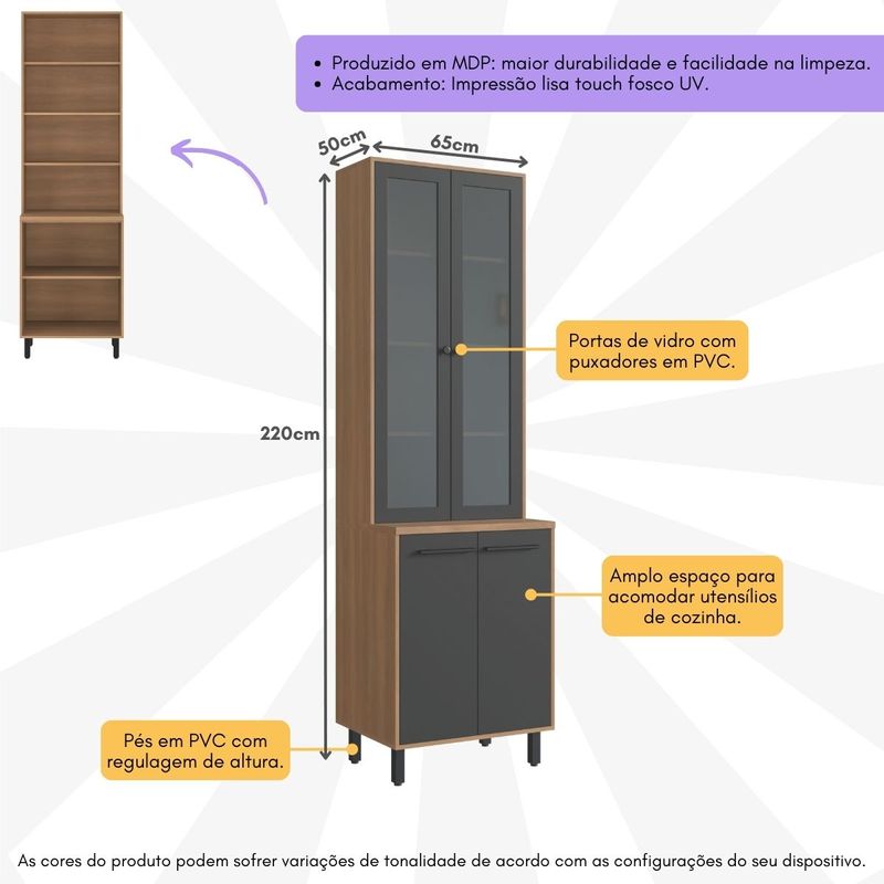 cristaleira-paneleiro-65cm-com-vidros-e-4-portas-havana-multimoveis-cr20312-rovere-grafite