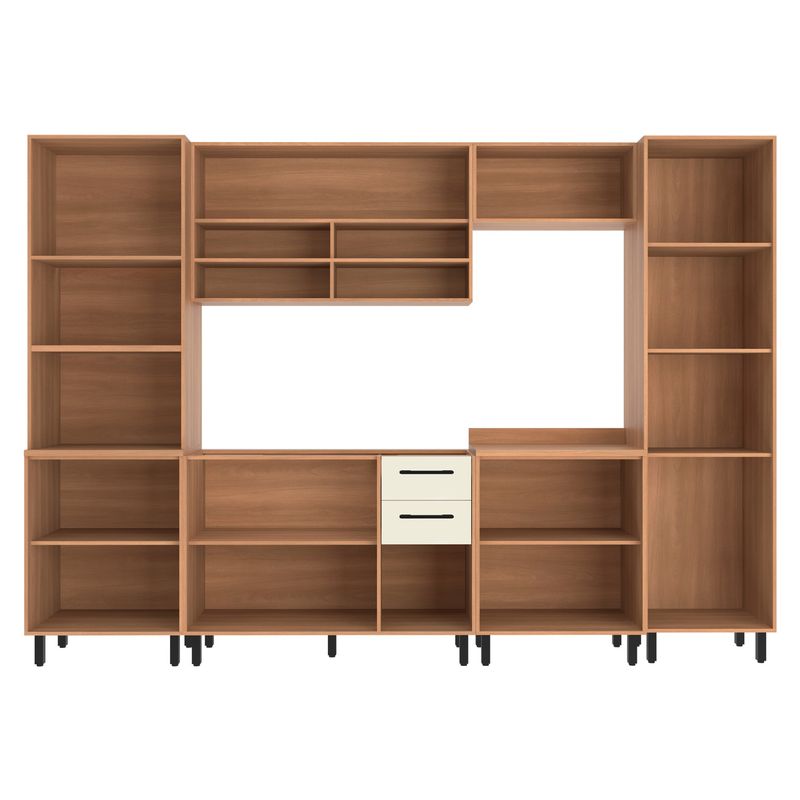cozinha-completa-modulada-6-pecas-com-gabinete-para-pia-havana-multimoveis-cr20315-rovere-champanhe