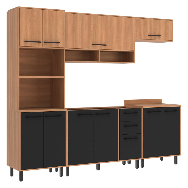 cozinha-completa-modulada-5-pecas-com-gabinete-para-pia-havana-multimoveis-cr20317-rovere-grafite