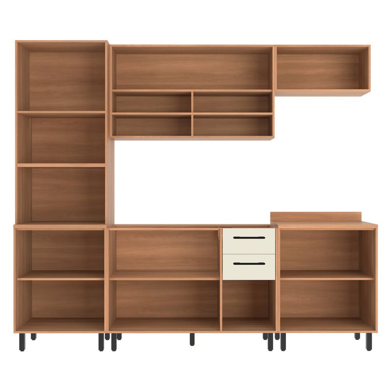 cozinha-completa-modulada-5-pecas-com-gabinete-para-pia-havana-multimoveis-cr20317-rovere-champanhe
