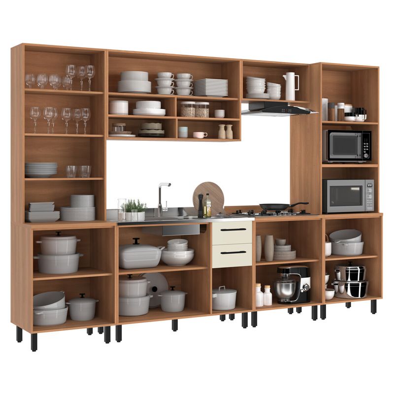 cozinha-completa-modulada-6-pecas-com-gabinete-para-pia-havana-multimoveis-cr20319-rovere-champanhe