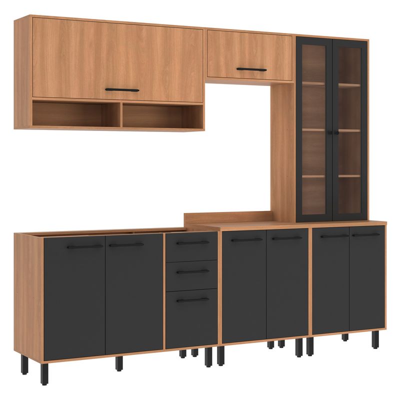 cozinha-completa-modulada-5-pecas-com-gabinete-para-pia-havana-multimoveis-cr20323-rovere-grafite