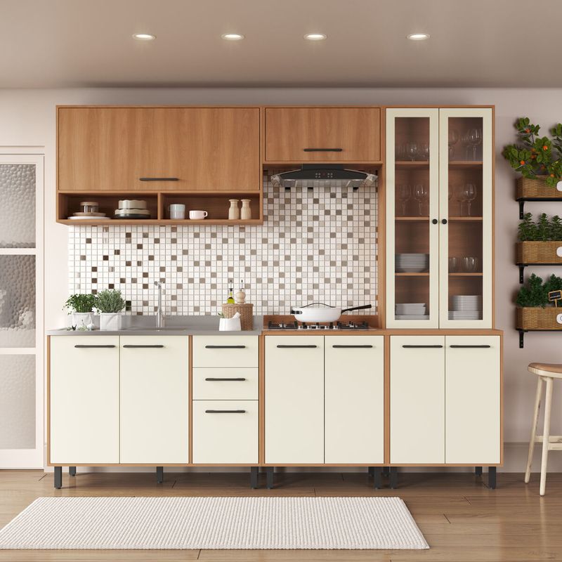 cozinha-completa-modulada-5-pecas-com-gabinete-para-pia-havana-multimoveis-cr20323-rovere-champanhe