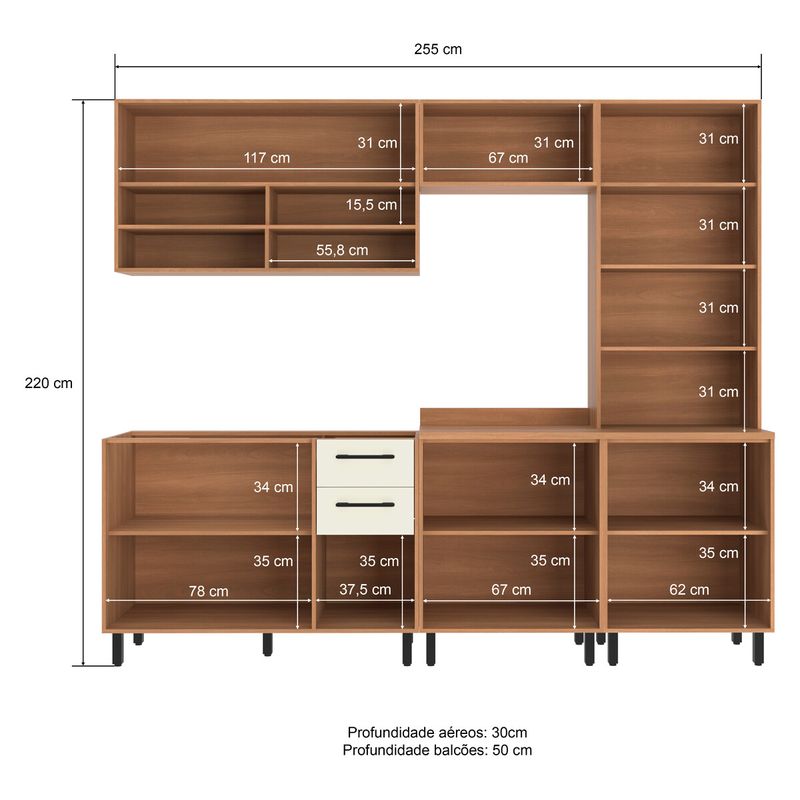cozinha-completa-modulada-5-pecas-com-gabinete-para-pia-havana-multimoveis-cr20323-rovere-champanhe