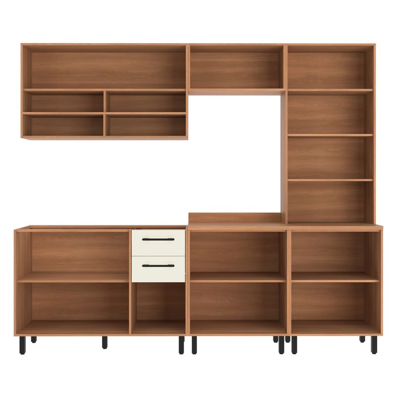 cozinha-completa-modulada-5-pecas-com-gabinete-para-pia-havana-multimoveis-cr20323-rovere-champanhe